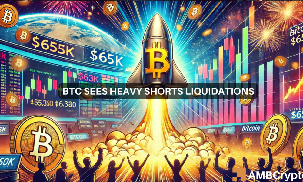 Bitcoin: How a massive short squeeze helped BTC pass $65K