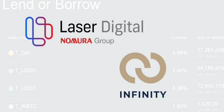 Nomura’s Laser Digital invests in Infinity, an Ethereum-based money market protocol