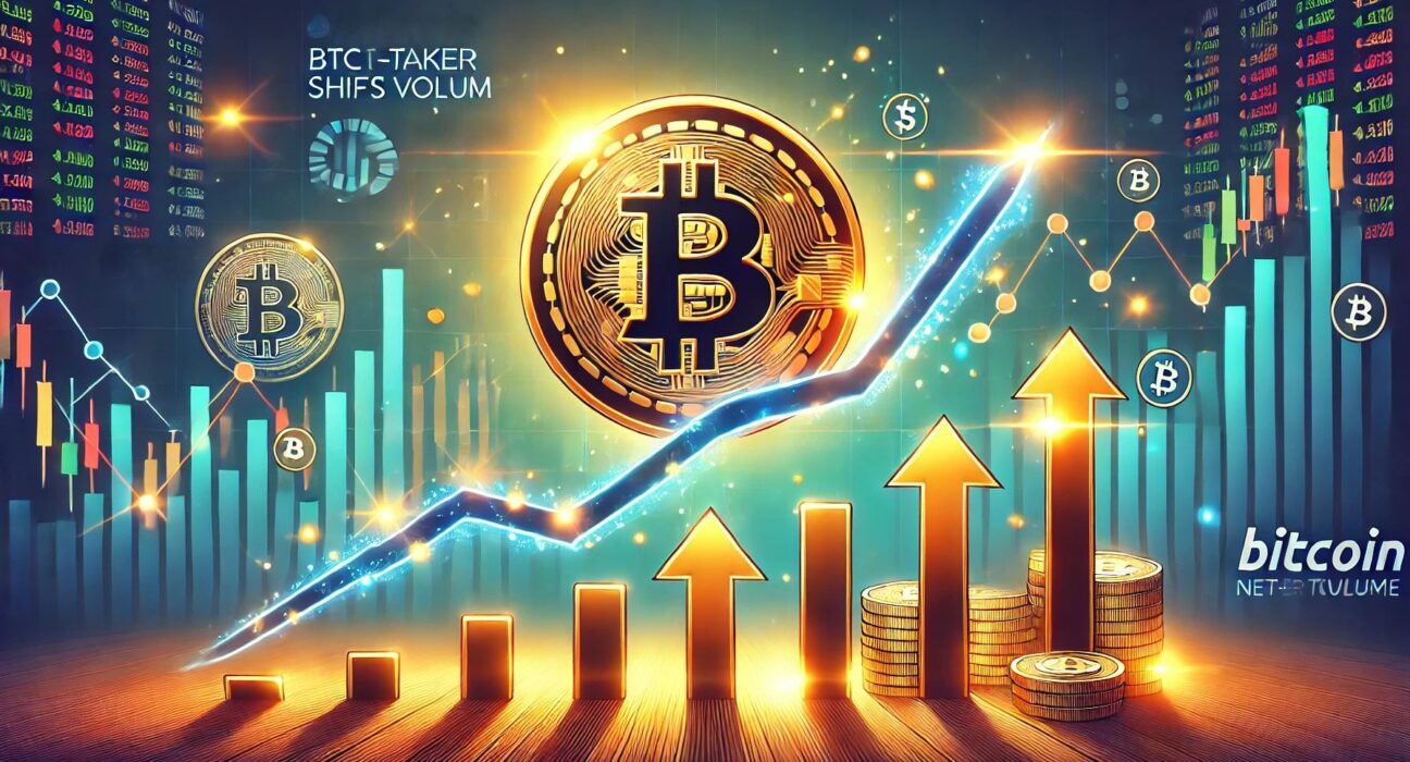 Bitcoin Bears Lose Control As BTC Net-Taker Volume Shifts Positive