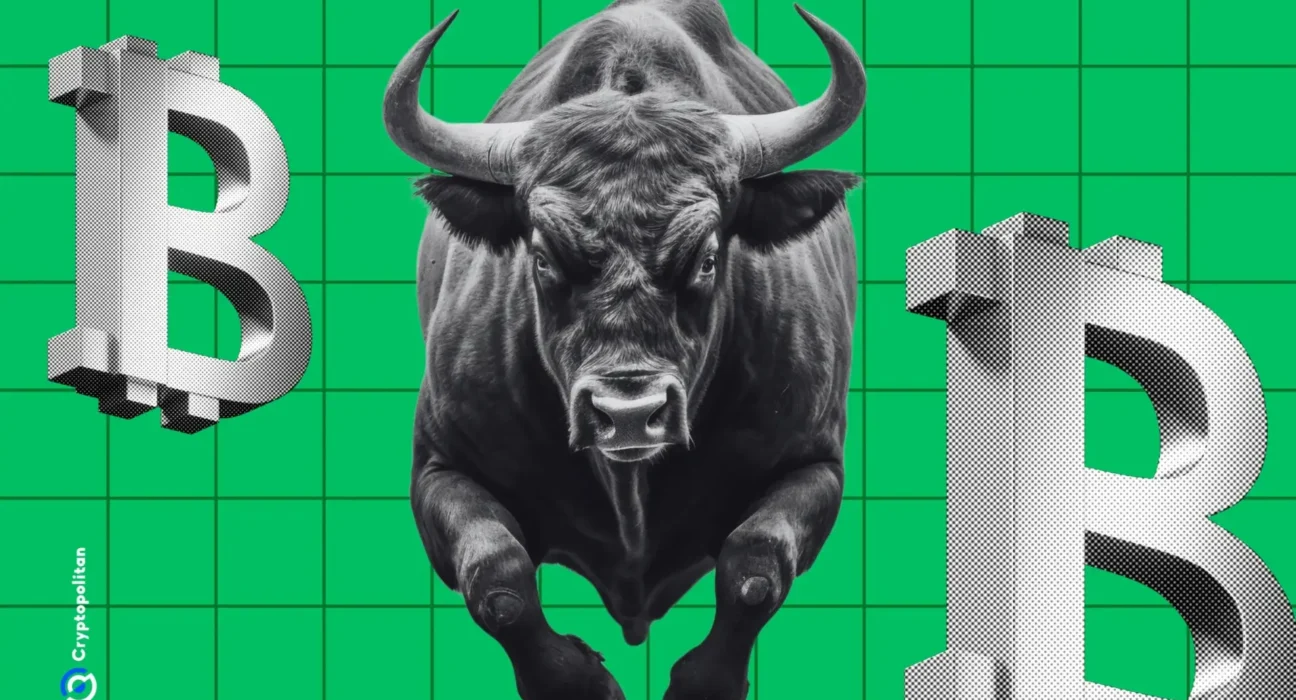 Bitcoin quietly ignites a bull run as attention stays on stocks