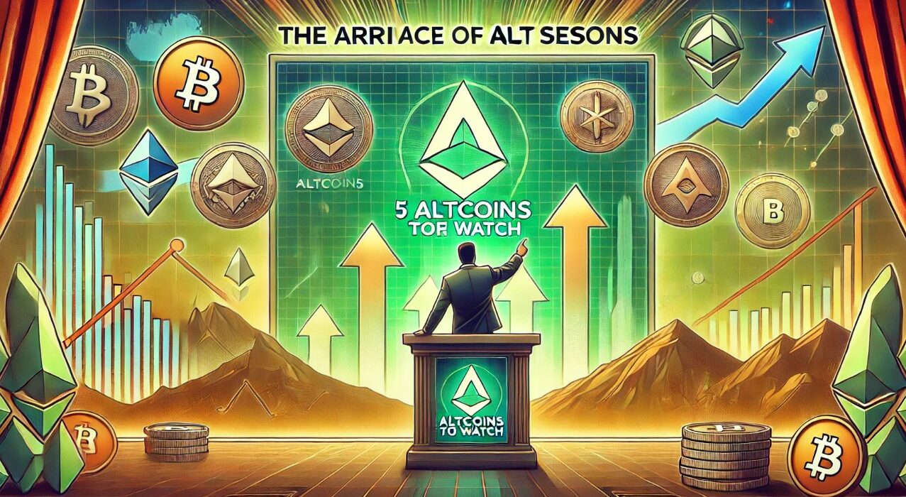 Expert Picks 5 Altcoins To Watch, Declaring Arrival Of The Altseason After Three Years