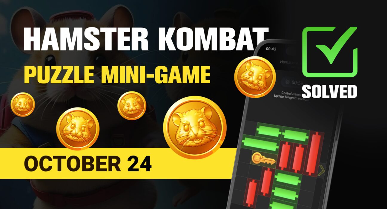 Hamster Kombat Mini Game Puzzle Solution - October 24, 2024