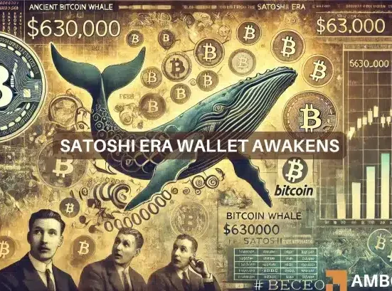 Satoshi-era Bitcoin whale emerges, makes massive $630K move